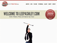 Tablet Screenshot of leepashley.com
